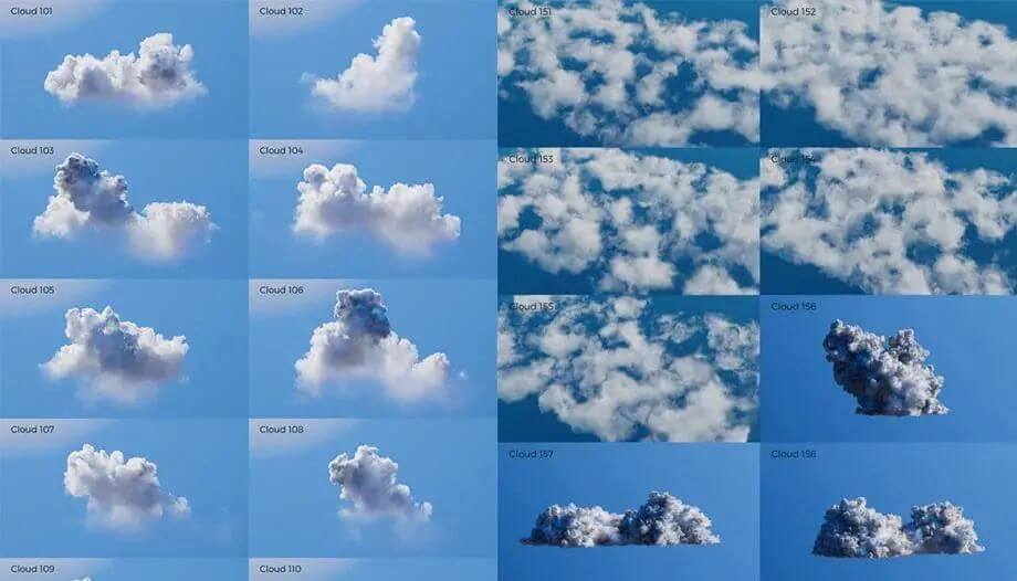 神仙级VDB体积云模型!让你的3D设计图更惊艳!