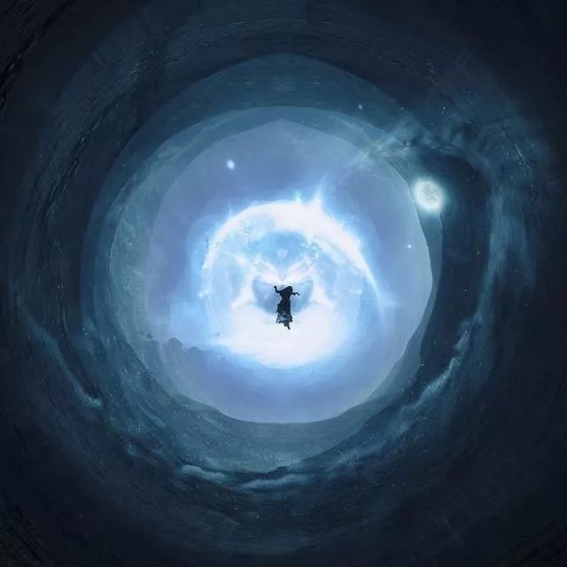 用PS只需几步就能设计出酷炫天地旋转效果!