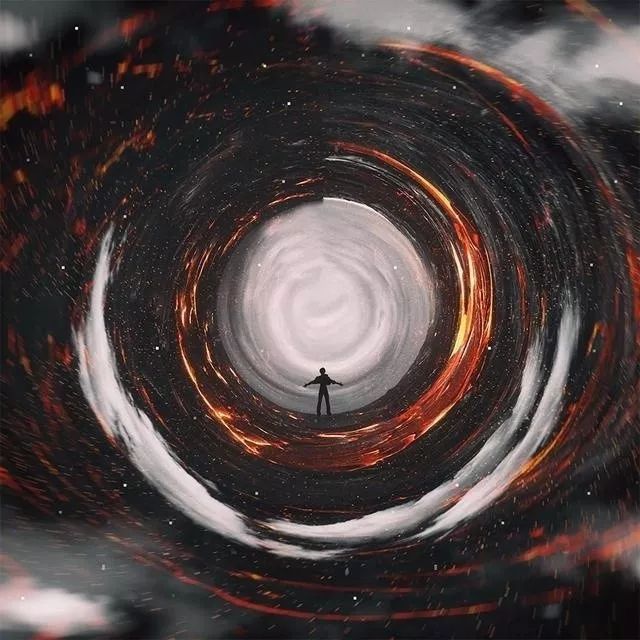 用PS只需几步就能设计出酷炫天地旋转效果!