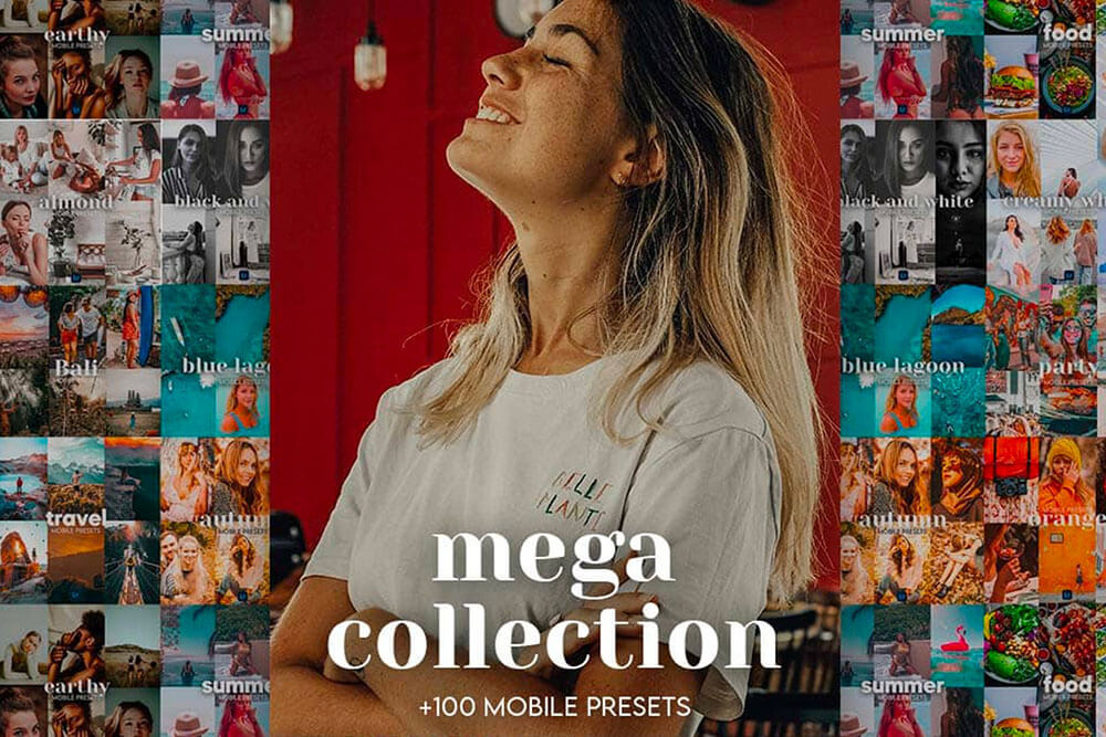 100+Lightroom手机高级色调预设素材包