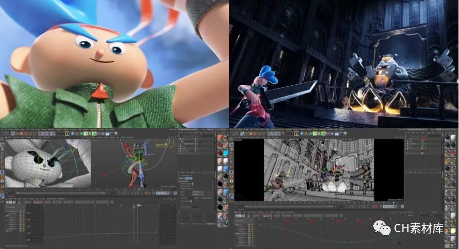 又一套顶级动态C4D动画制作实例教程,先肝为敬!!