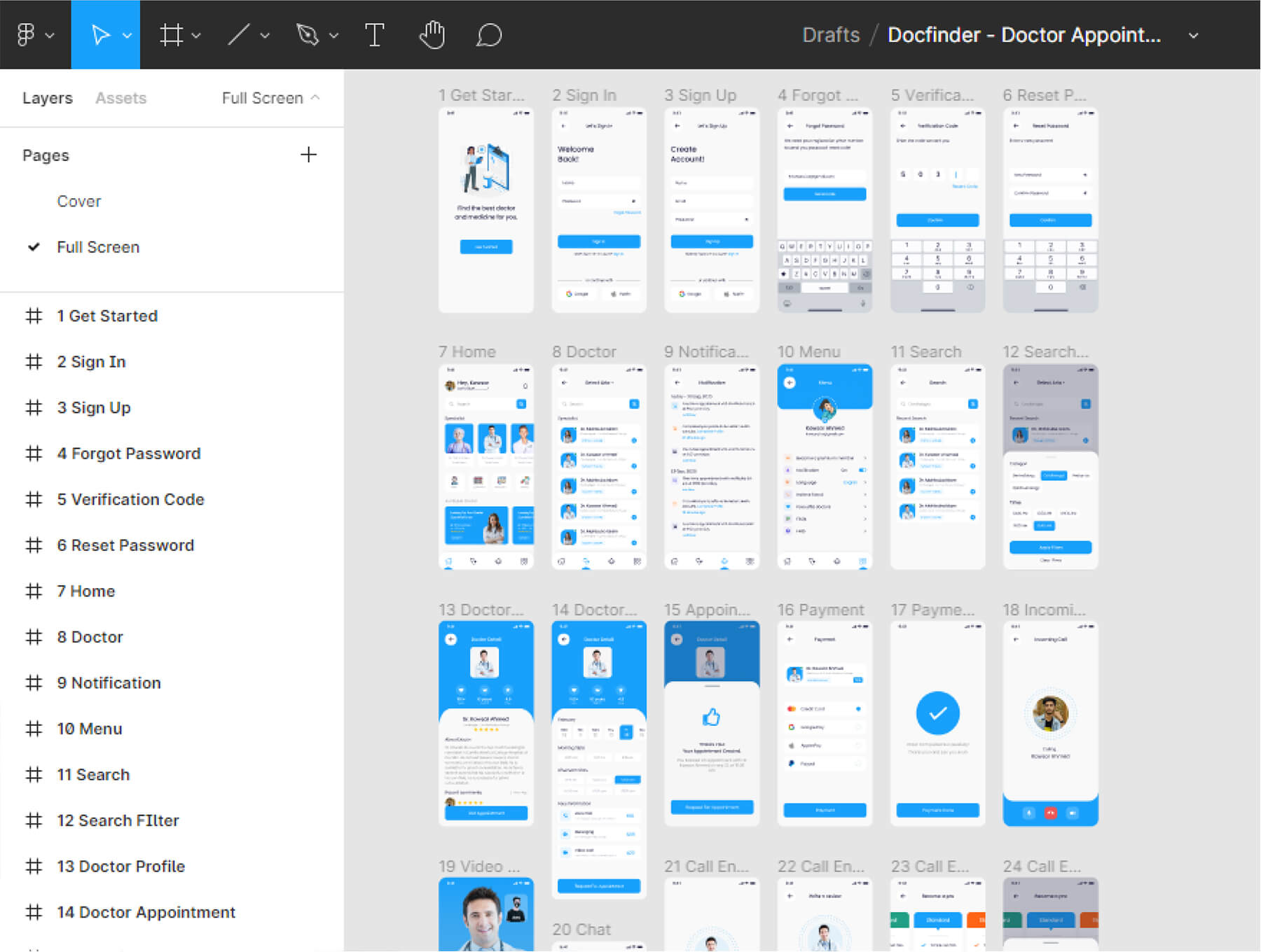 医疗APP UI界面怎么做?这30个医生预约APP界面请收下