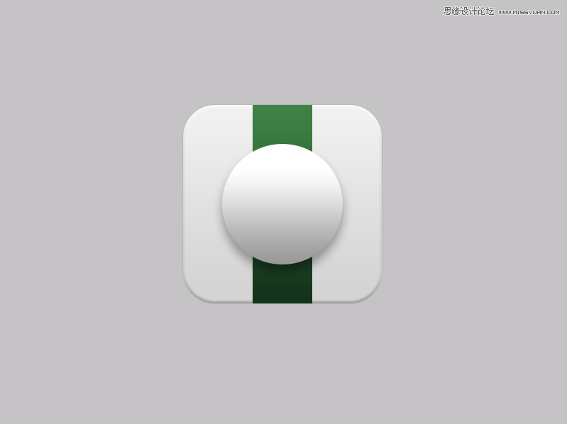 PS绘制立体双镜头相机APP图标