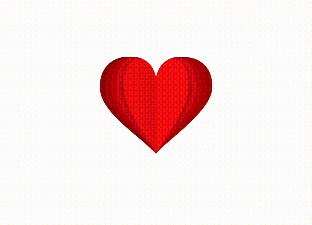 爱心有多少种设计方式？