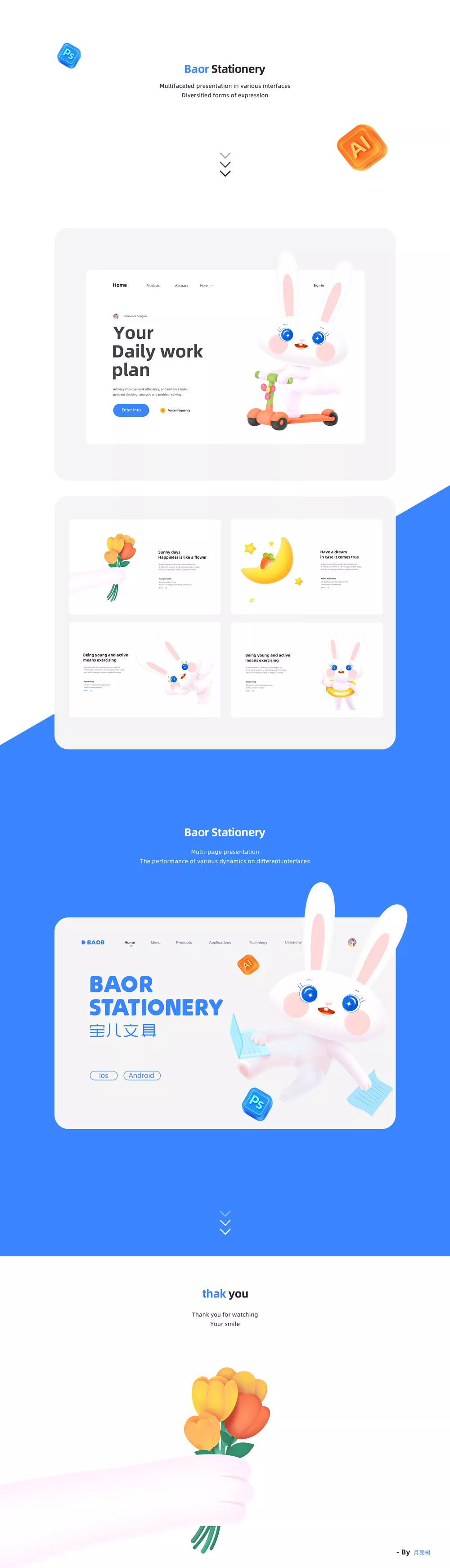 干货:IP形象结合UI场景案例设计