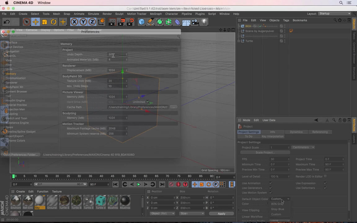 C4D 大师班终极指南