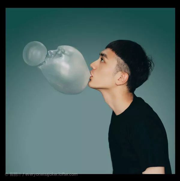 PS教程：打造创意又富有个性的泡泡头像图片