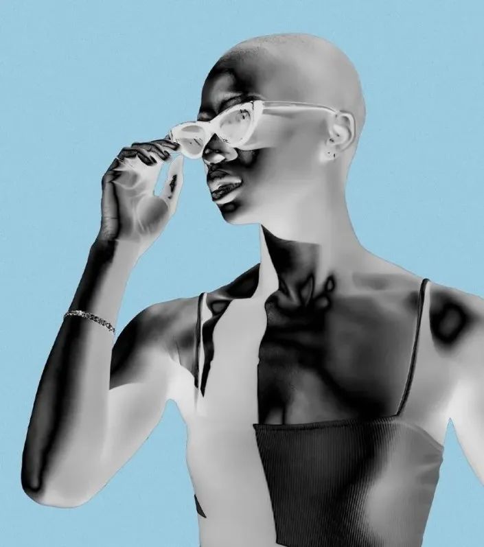 通过PHOTOSHOP给人物打造金属质感效果