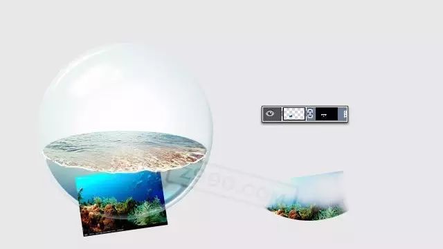 巧用PS制作创意热带水球效果