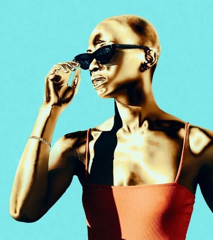 通过PHOTOSHOP给人物打造金属质感效果