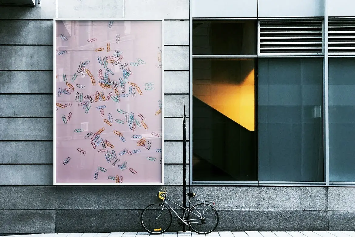 户外广告设计展示PSD样机素材