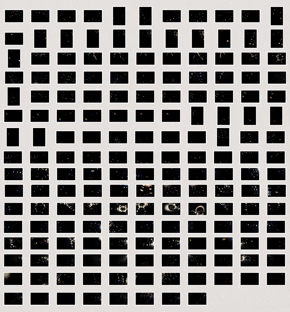 棱镜彩虹光照片叠层图片素材