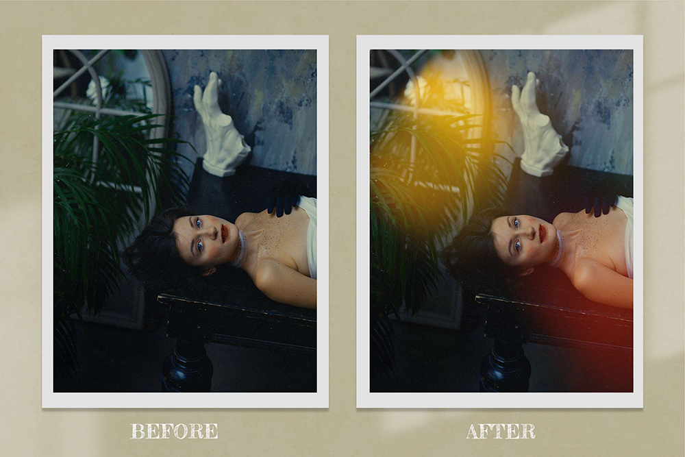 电影数字散景光效照片叠层图片素材