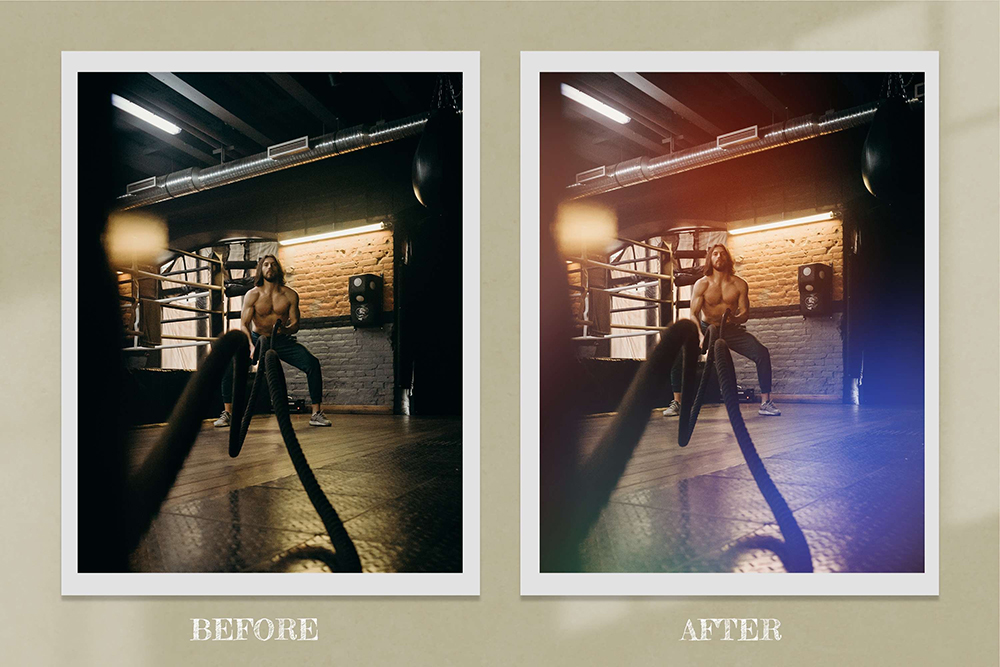 电影数字散景光效照片叠层图片素材