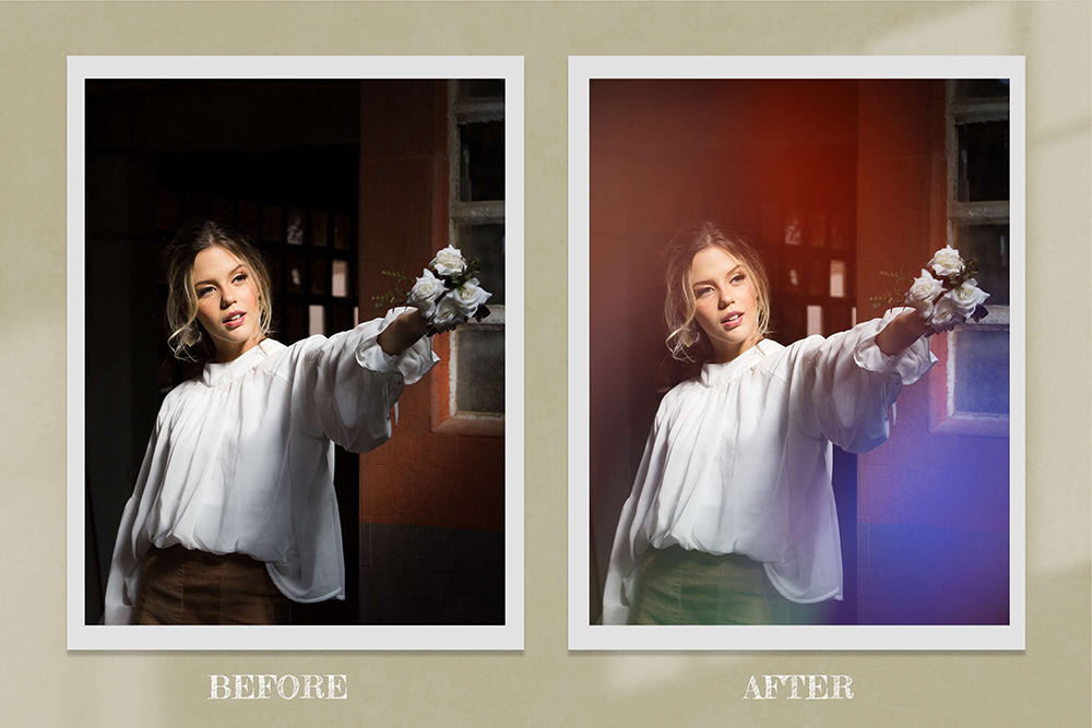 电影数字散景光效照片叠层图片素材