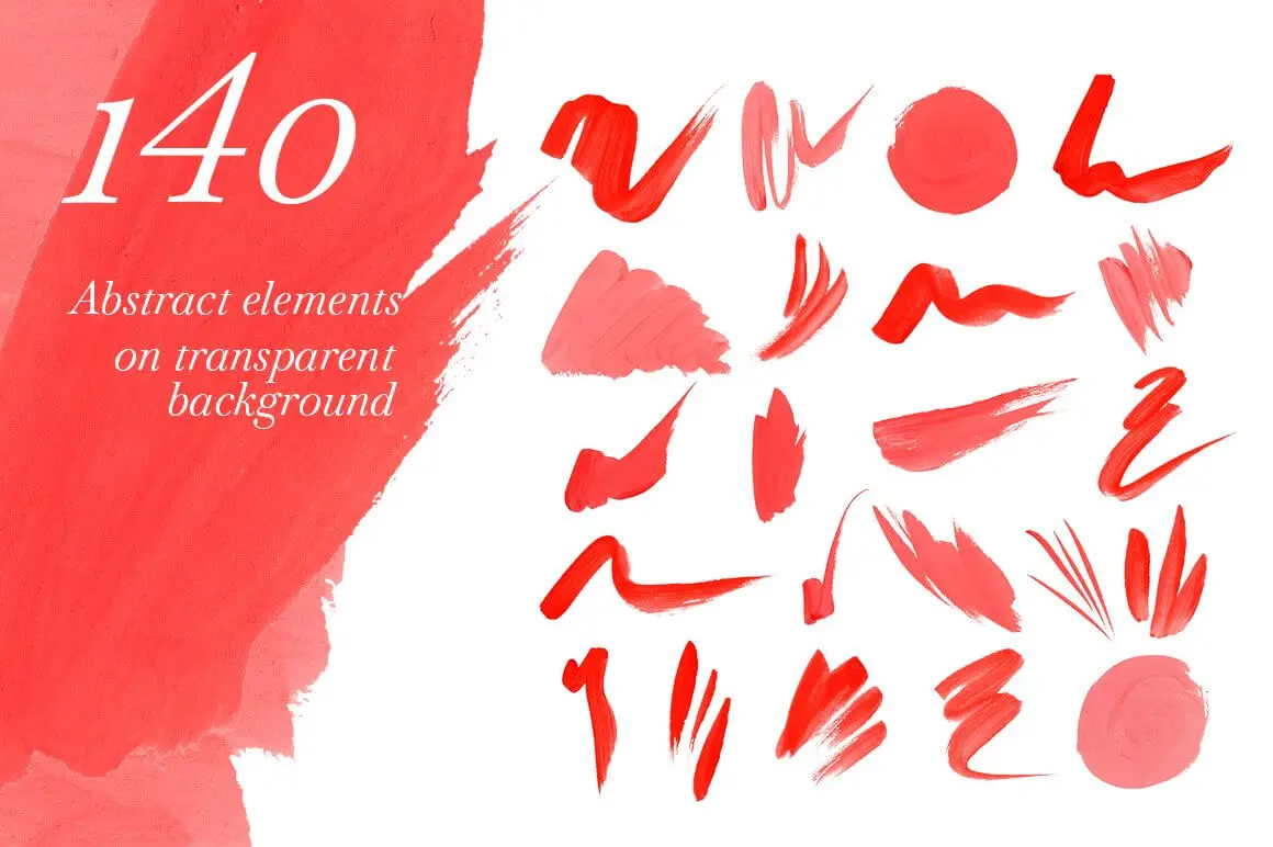 抽象手绘纹理背景形状PSD素材