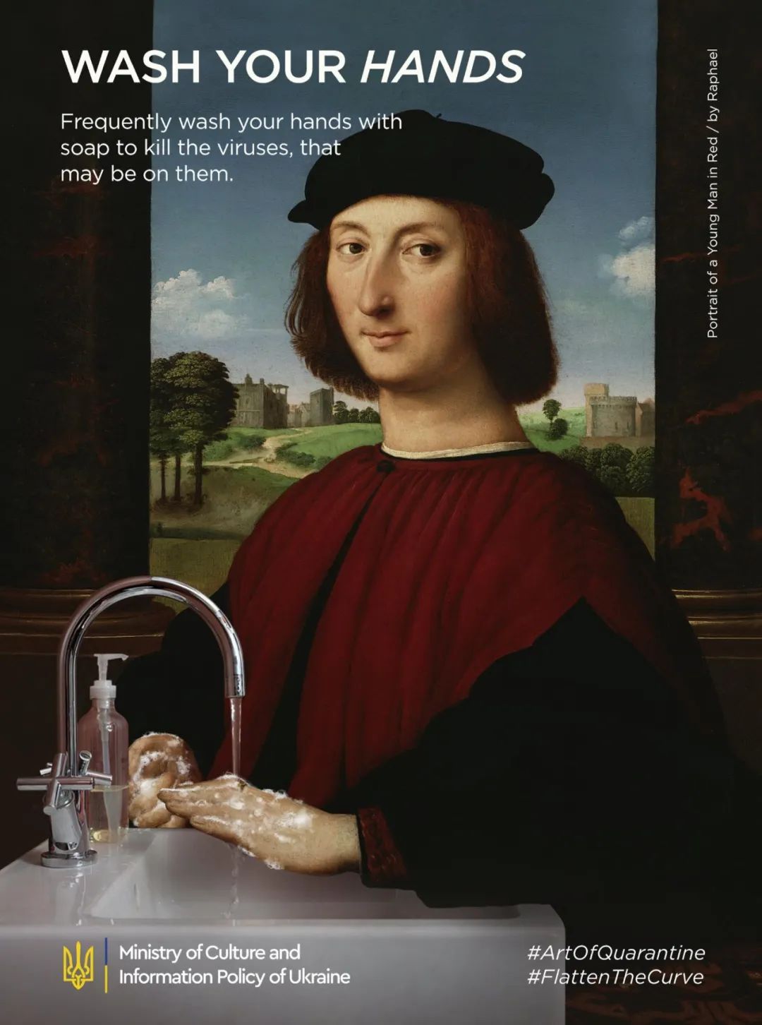 世界名画成防疫海报搞笑又惊艳！网友：模仿到精髓了