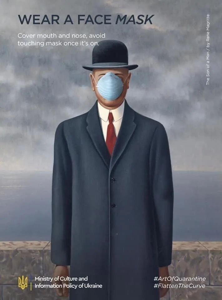 世界名画成防疫海报搞笑又惊艳！网友：模仿到精髓了