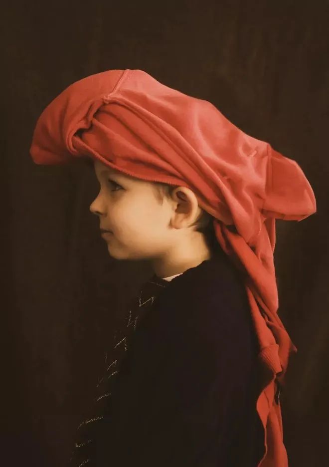 她把孩子拍成了世界名画！