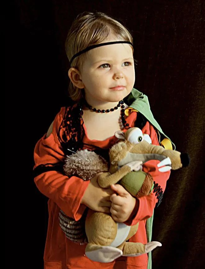 她把孩子拍成了世界名画！