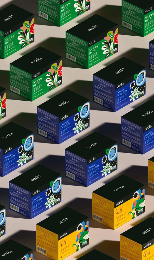 一些“不眼熟”的茶叶创意视觉设计集锦