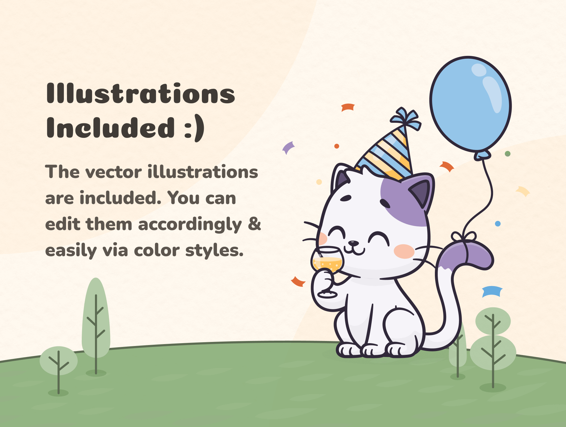 一套风格可爱卡哇伊的糖果电商购买APP UI界面