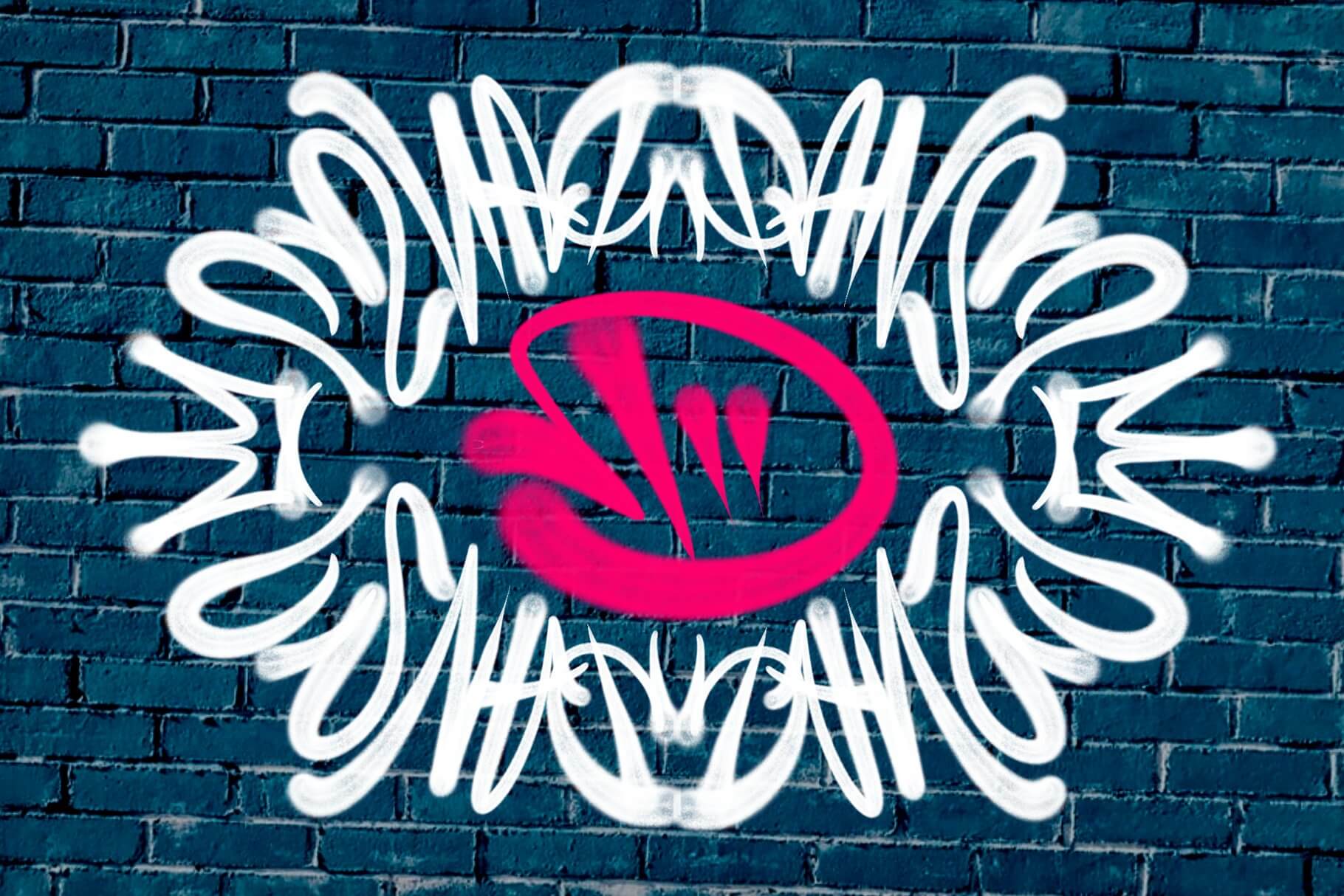 涂鸦风格画笔Procreate笔刷素材