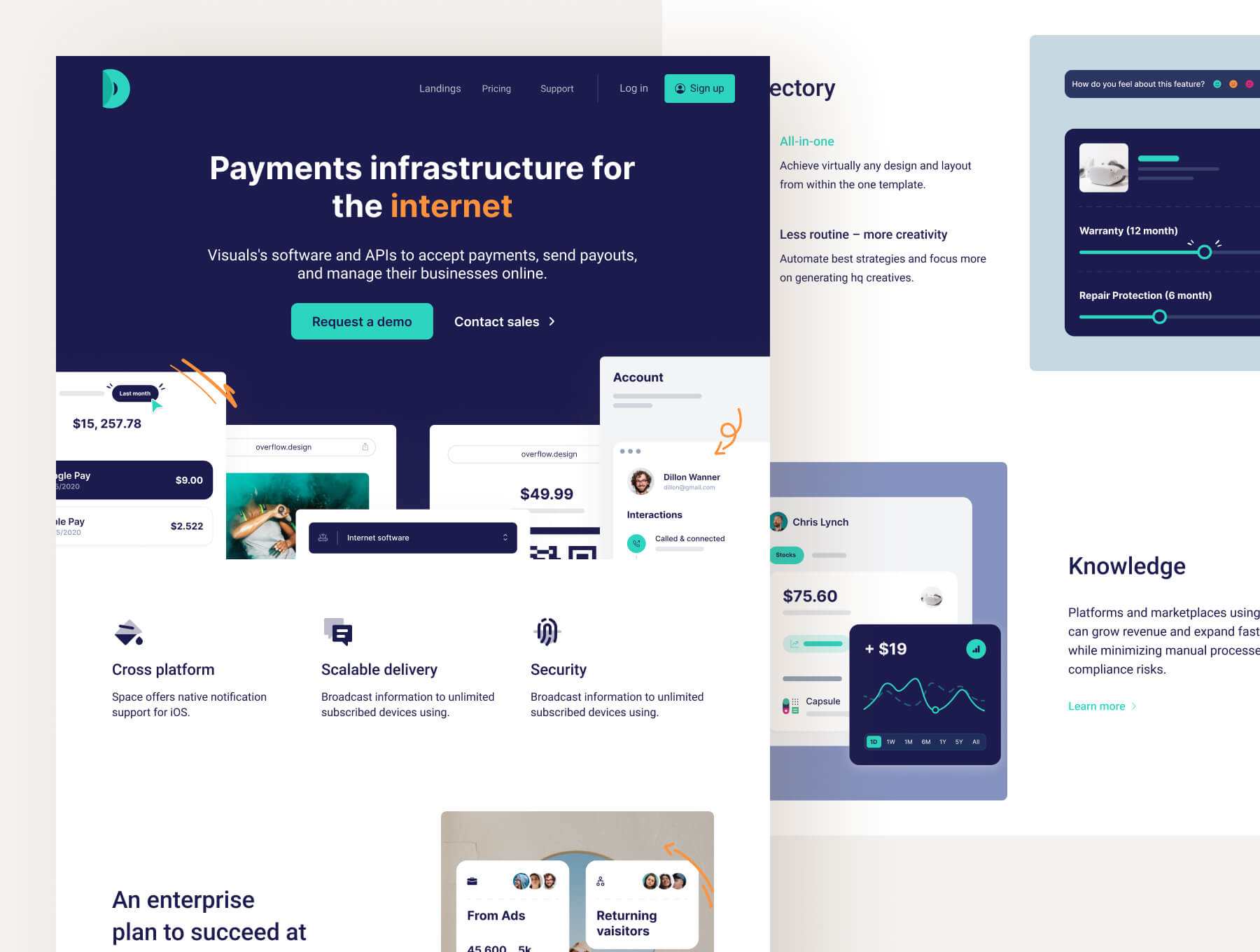 100个简洁干净支付购物主题标识视觉素材包