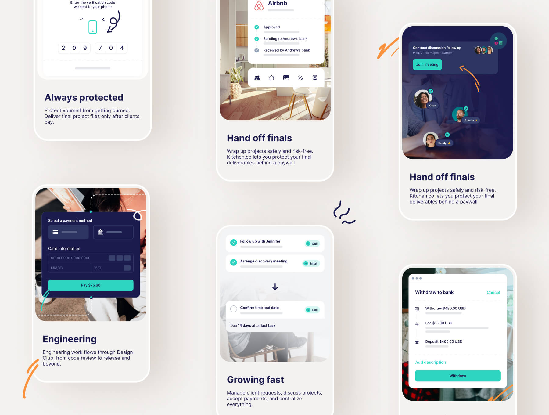 100个简洁干净支付购物主题标识视觉素材包