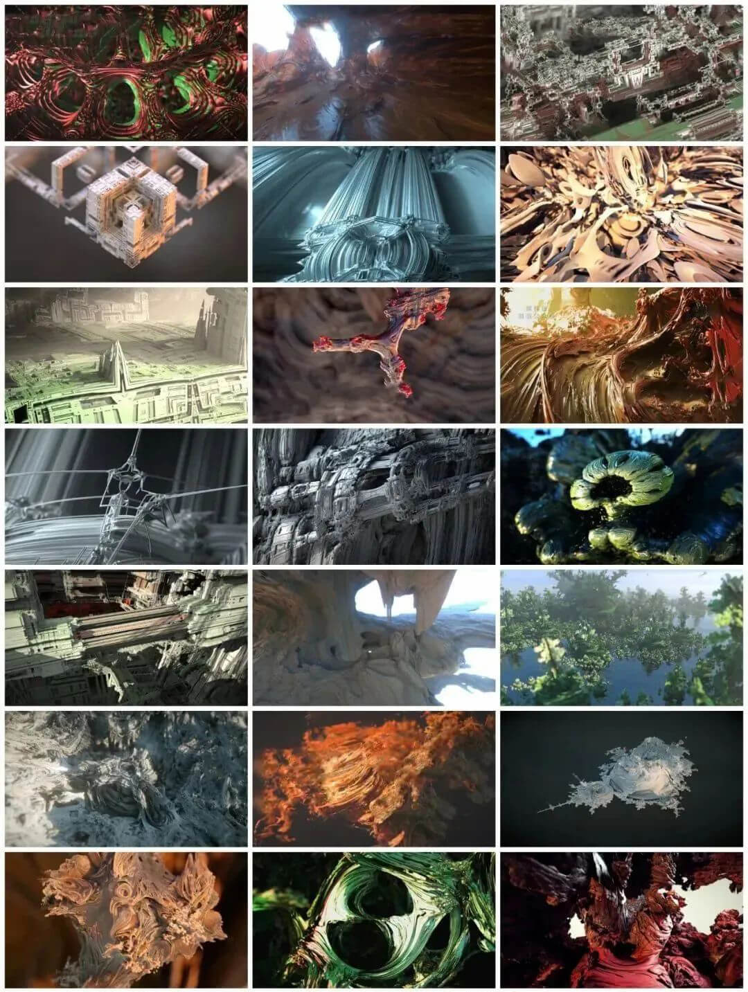 价值298美刀的48款大神级C4D和Blender场景模型！