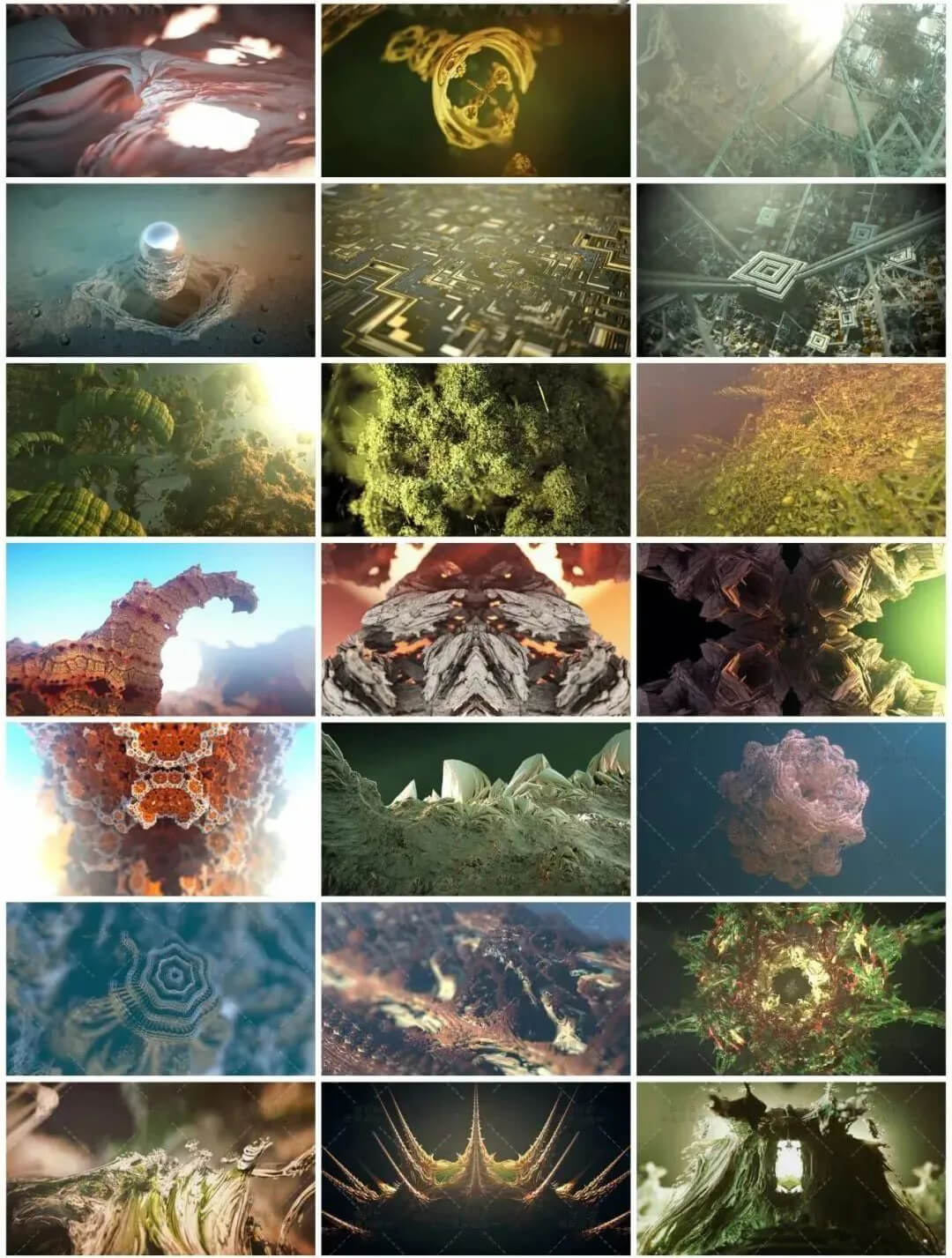 价值298美刀的48款大神级C4D和Blender场景模型！