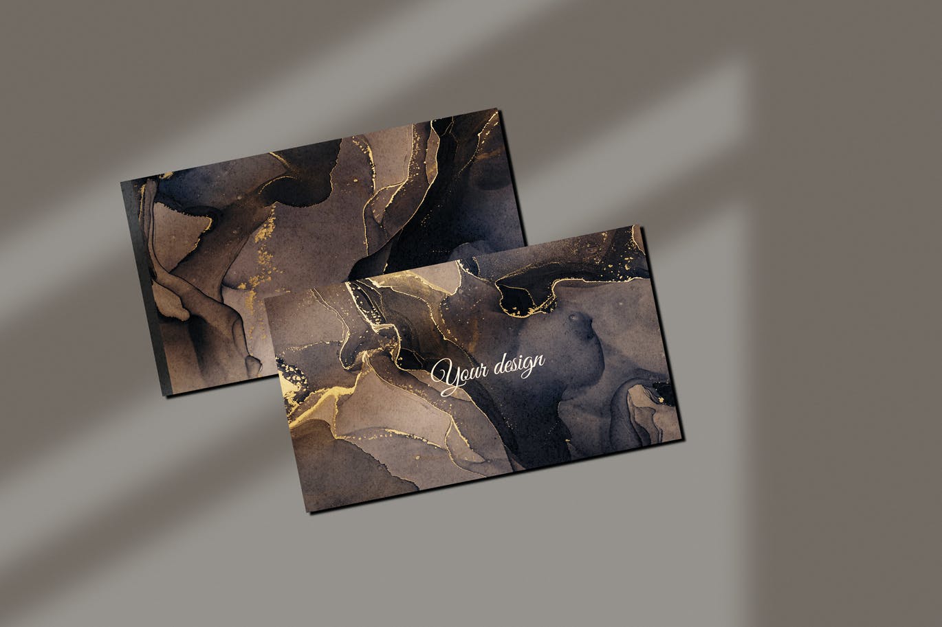 26个时尚高端抽象黑金水墨质感背景底纹纹理素材包