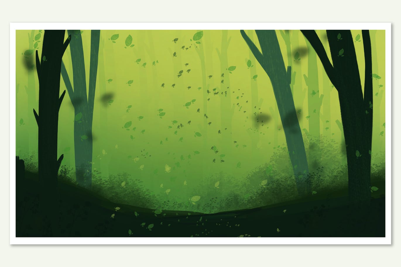 Procreate动漫风写意动植物主题笔刷素材包