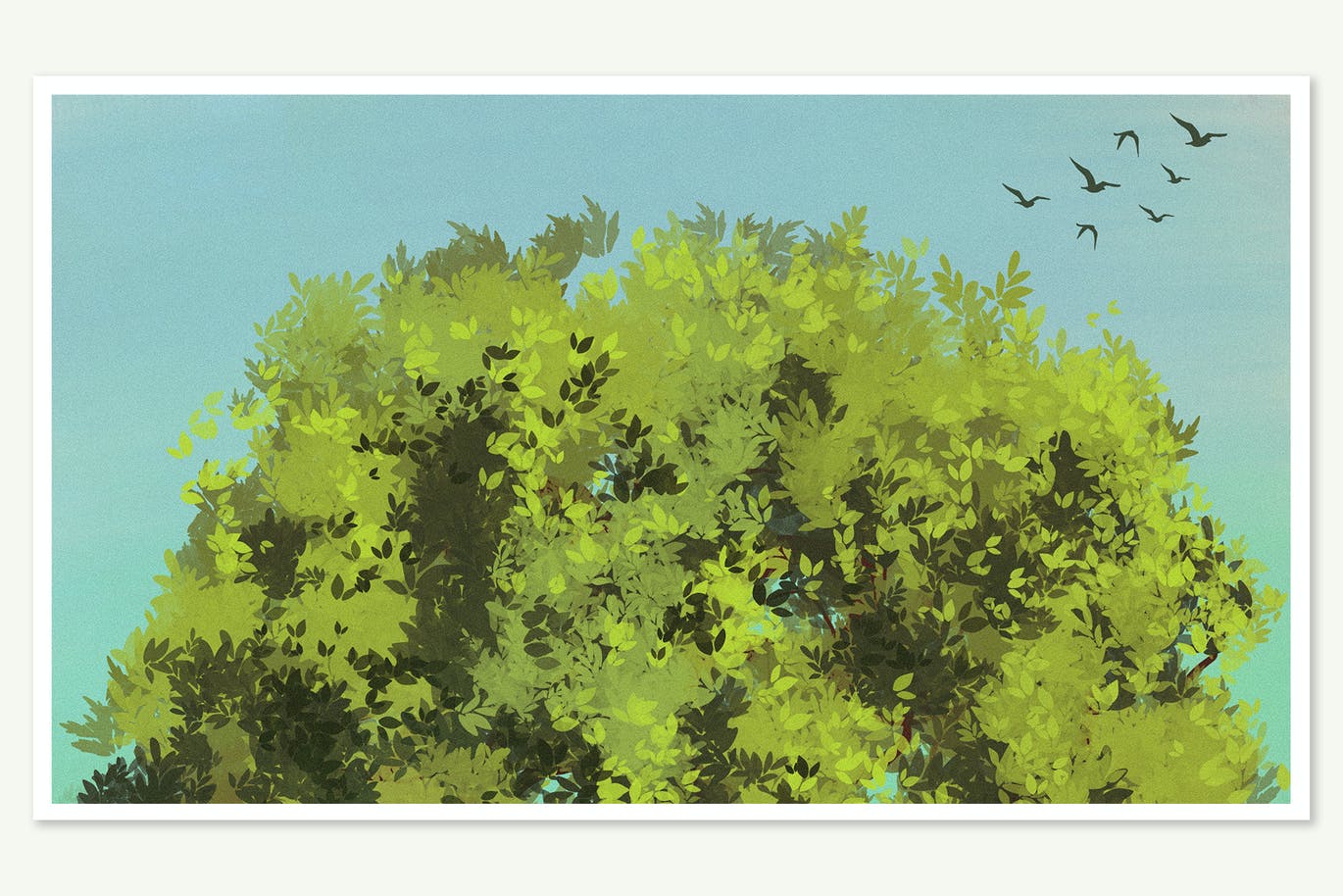 Procreate动漫风写意动植物主题笔刷素材包