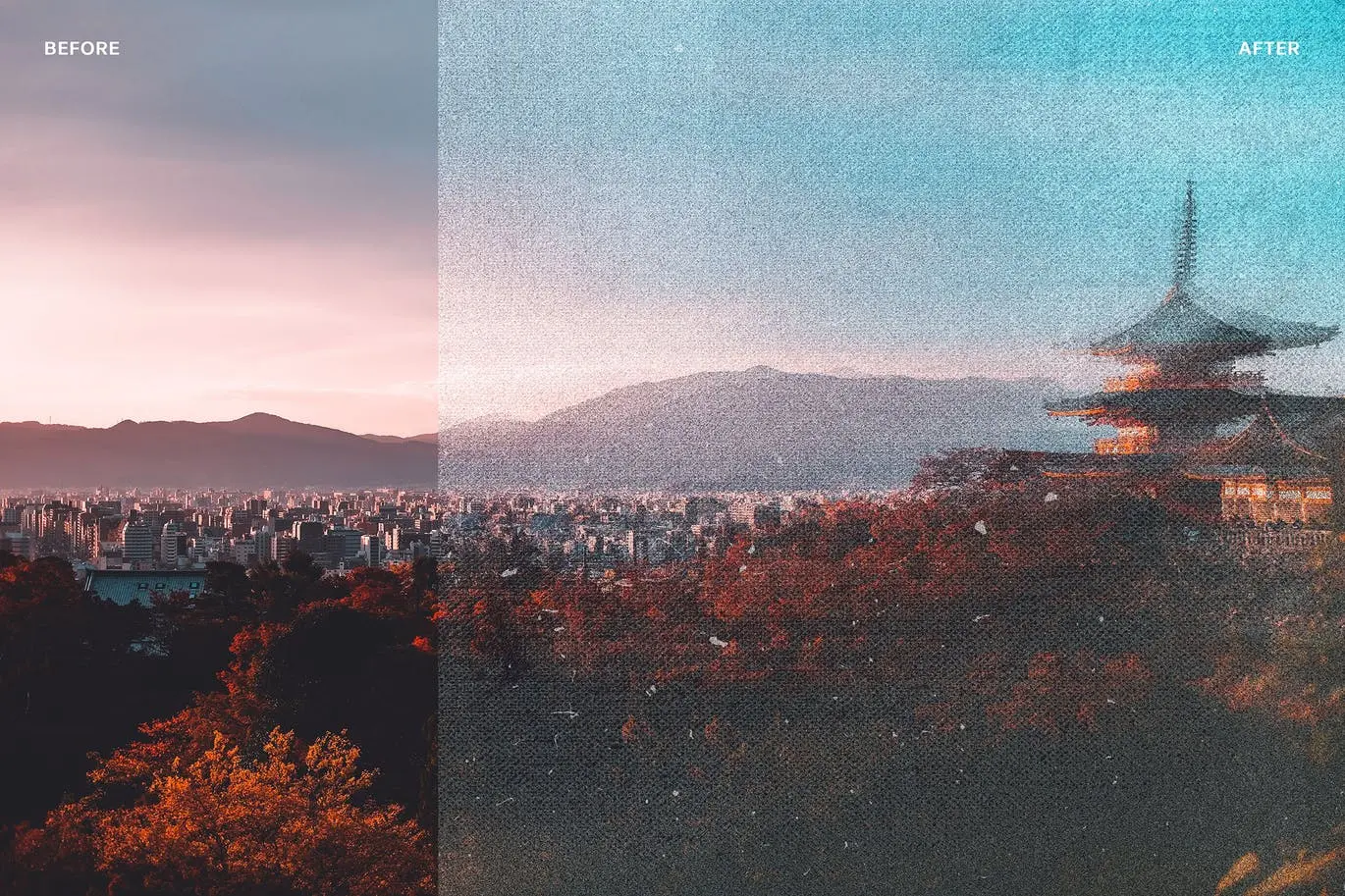 复古怀旧风神秘效果图片PSD样式