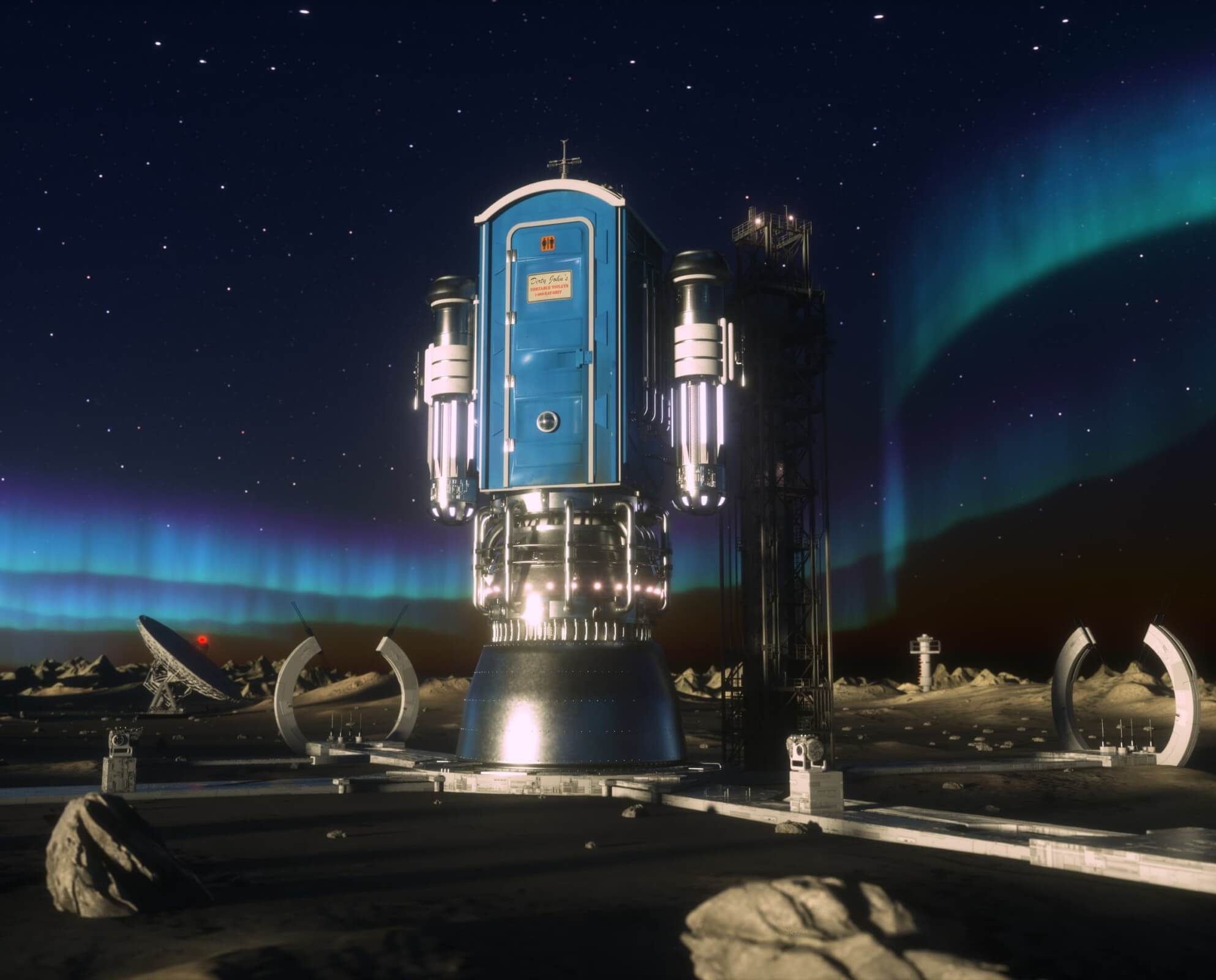 20张GSG宇宙太空HDRI合集