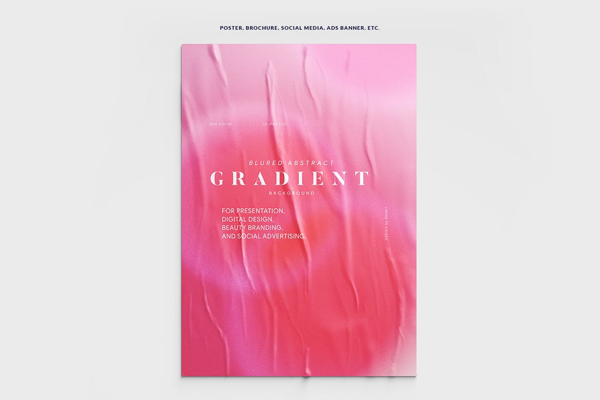 20个高品质绚丽模糊背景纹理图片素材包