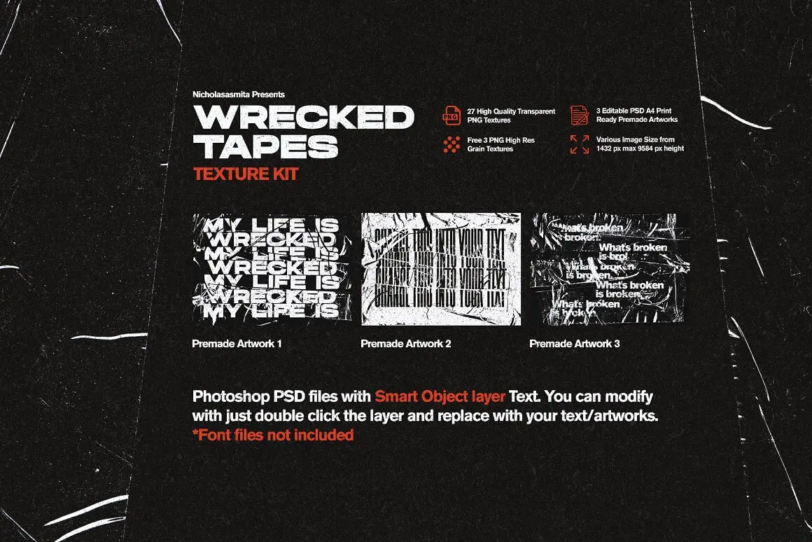 撕开划痕透明塑料袋纹理图片