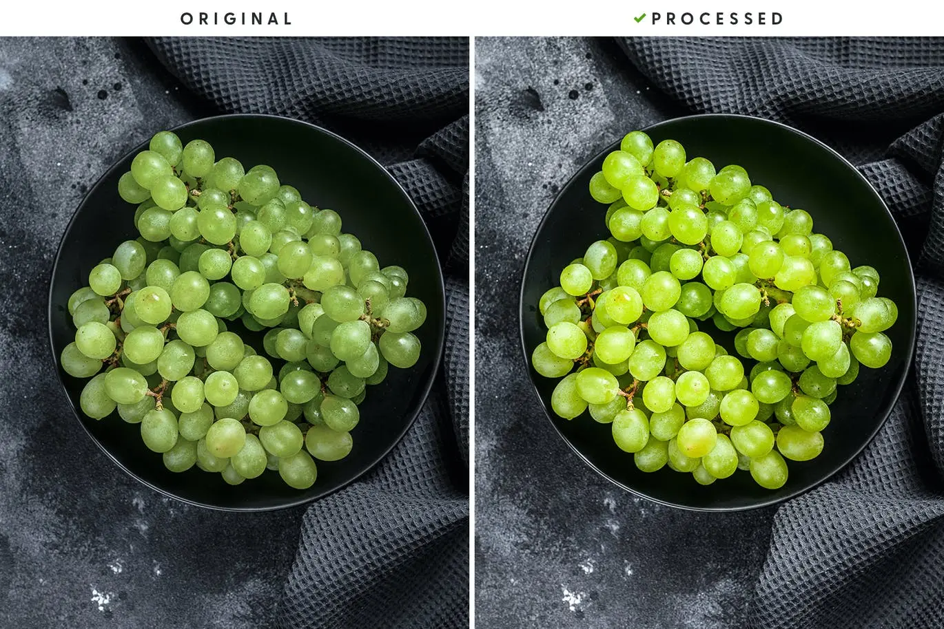 适用于美食主题相关的照片Lightroom预设