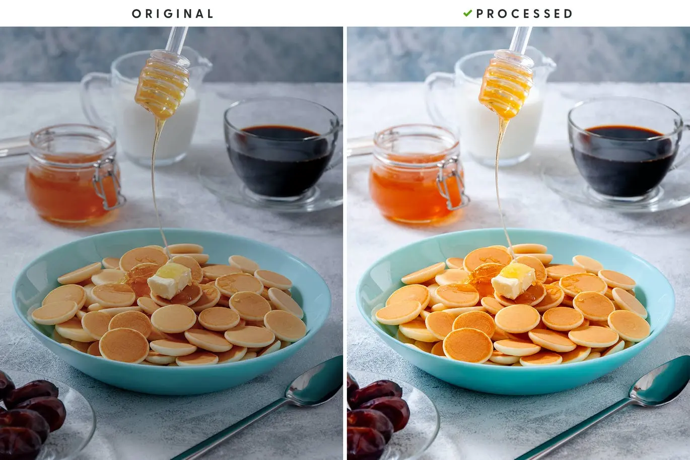 适用于美食主题相关的照片Lightroom预设