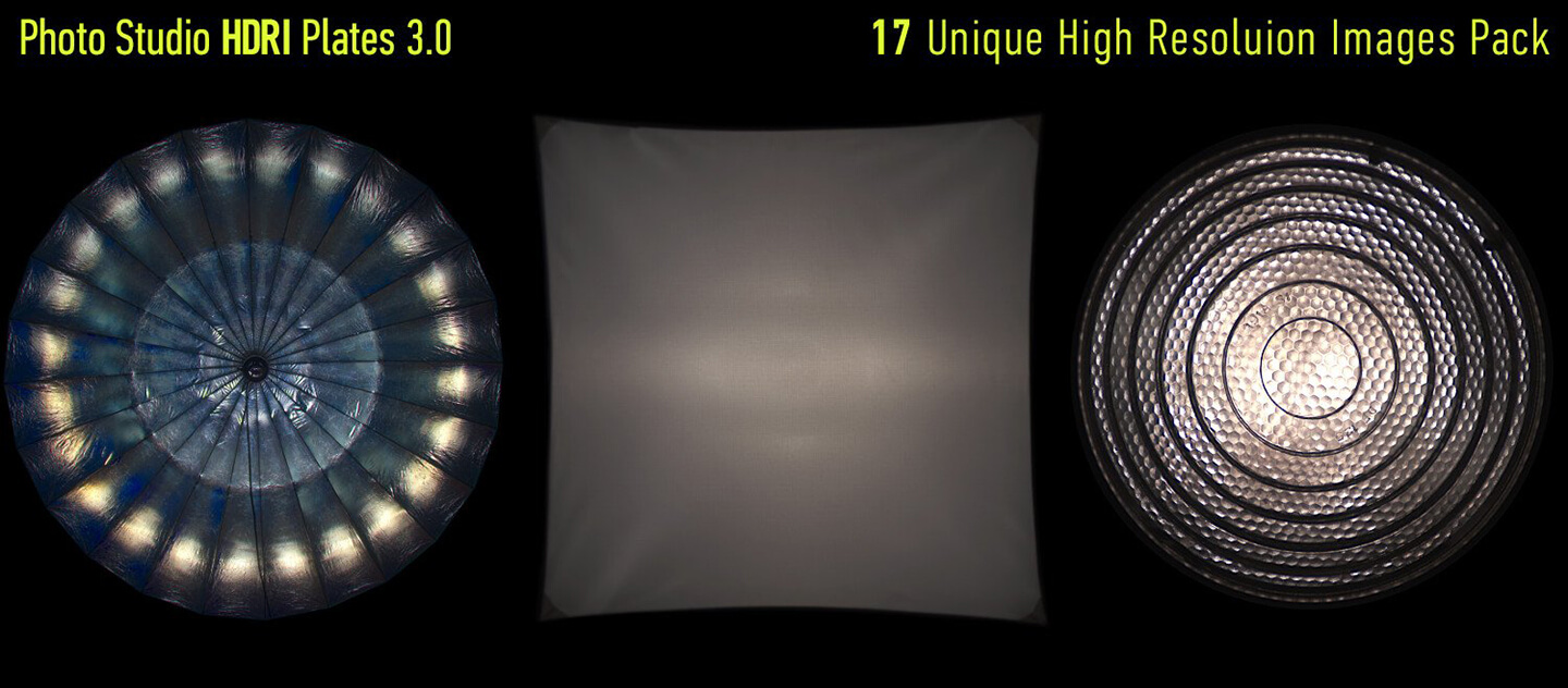 工作室照明HDR Photo Studio Light Plates HDRI vol 3.0