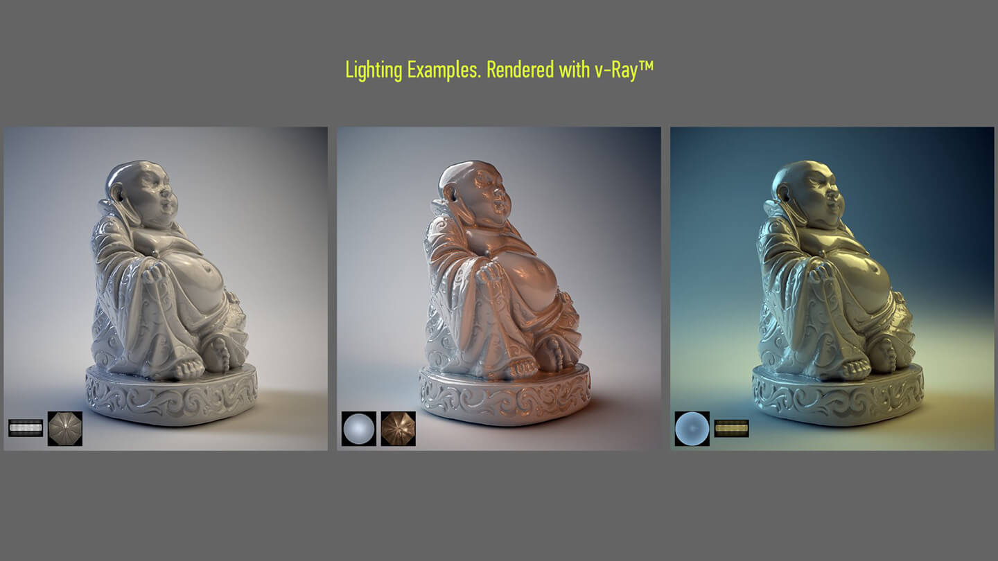 工作室照明HDR Photo Studio Light Plates HDRI vol 3.0