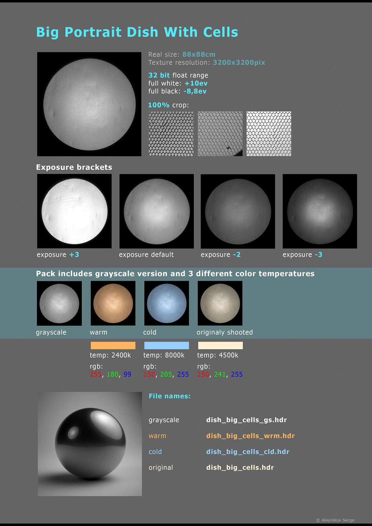 工作室照明HDR Photo Studio Light Plates HDRI vol 3.0