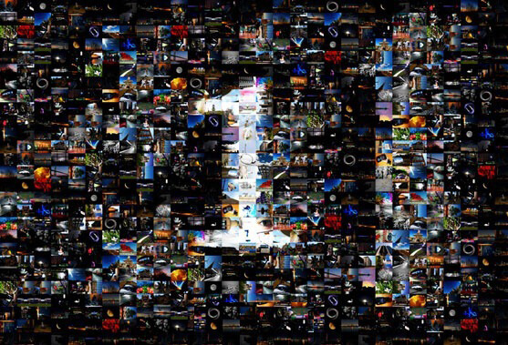 蒙太奇马赛克拼图效果生成软件-AndreaMosaic v3.35.7绿色中文便携版