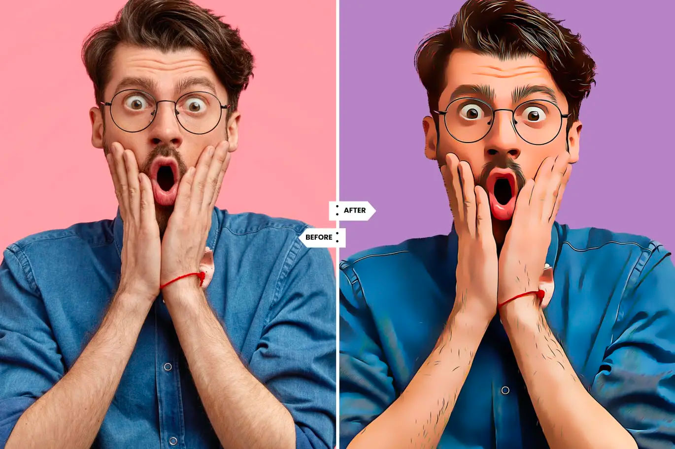 油画效果Photoshop动作