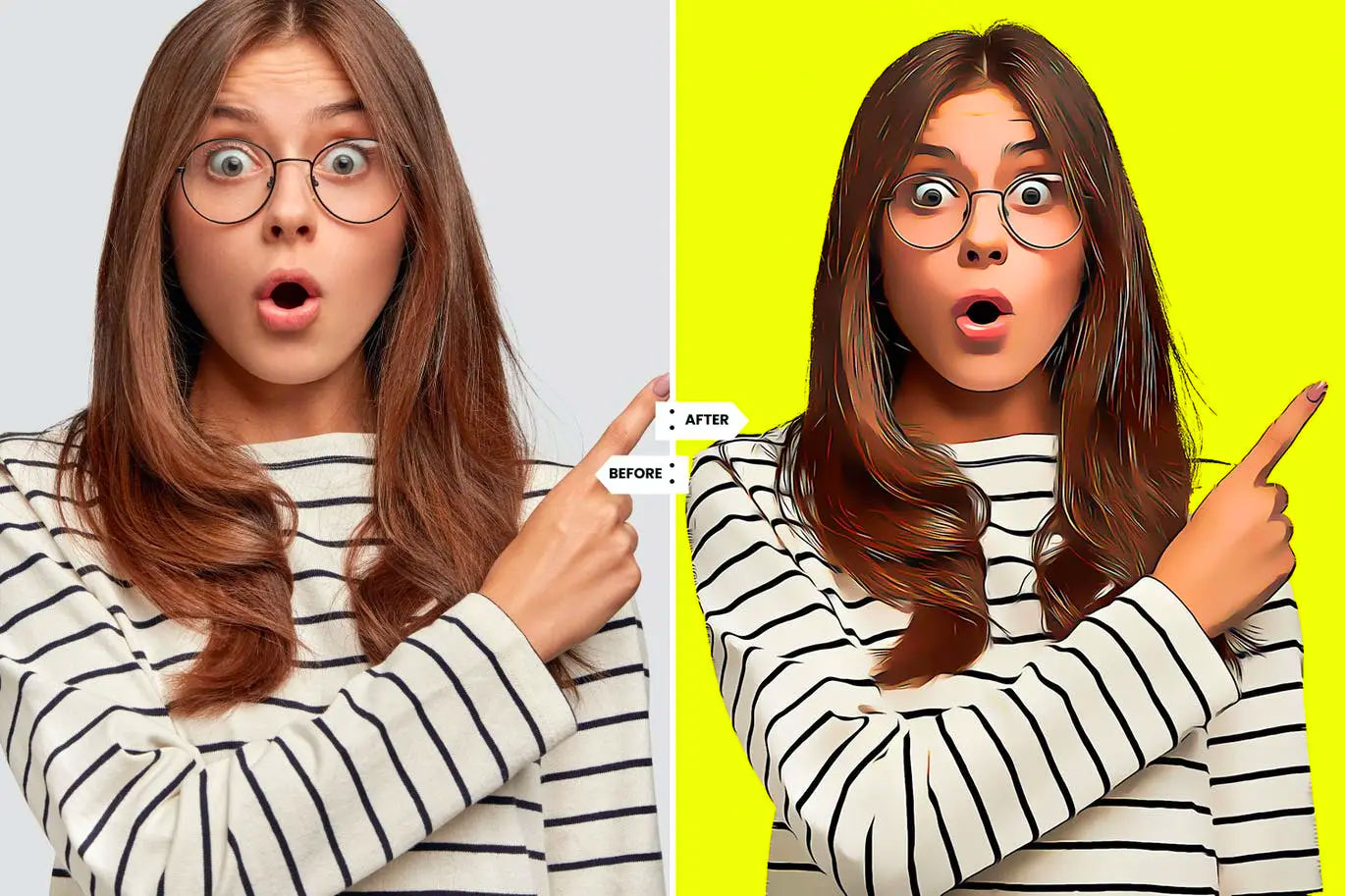 油画效果Photoshop动作