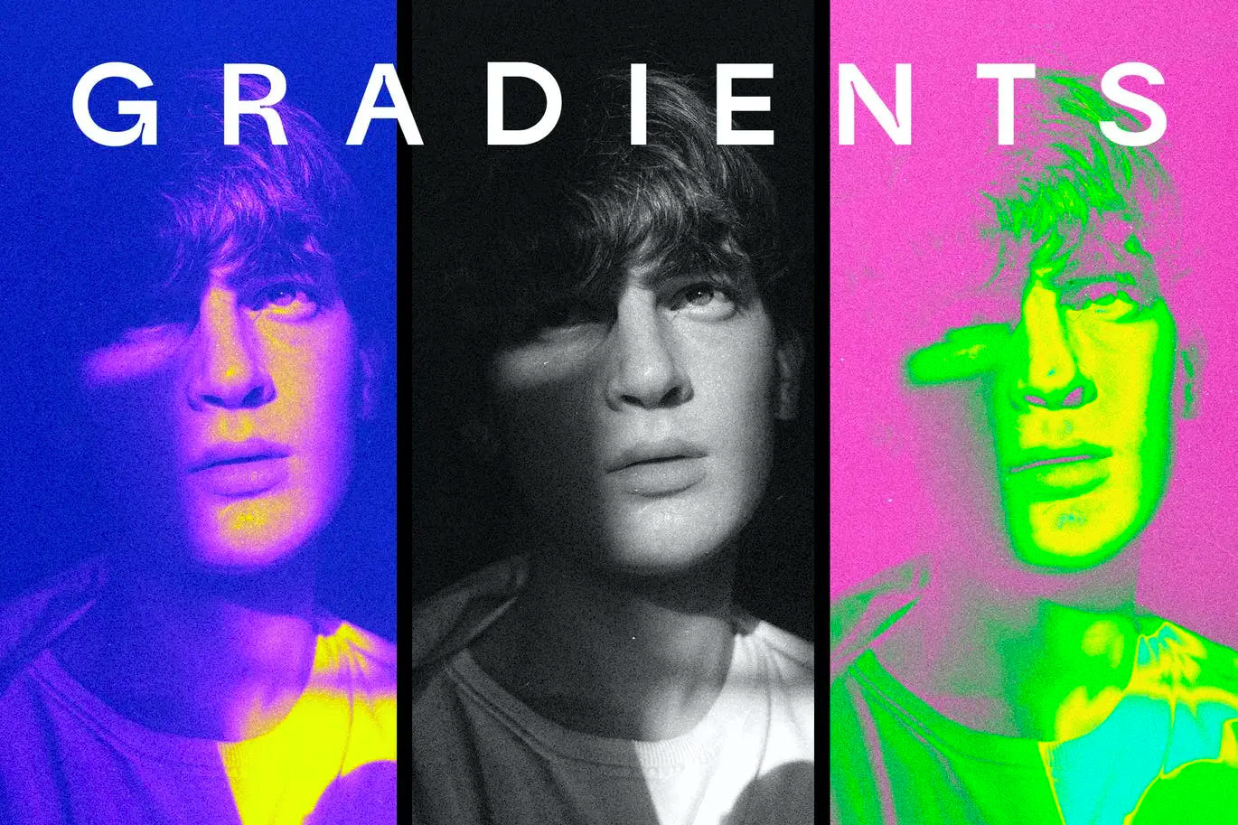 多种迷幻色彩和元素PS动作 (GRD,PNG,PSD,ATN)