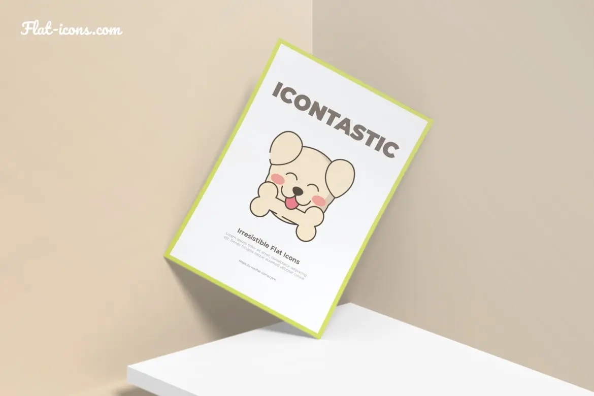 75个可爱小狗矢量图标素材包 (AI,SVG,PNG)