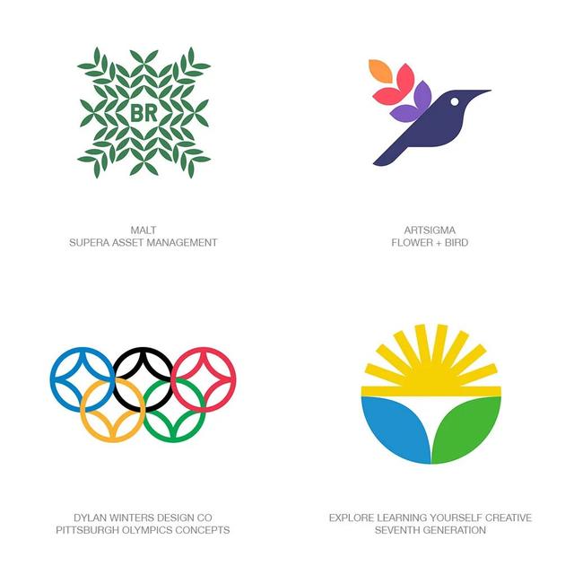 2022年15种不同流行类型的logo创意,60款logo创意集锦