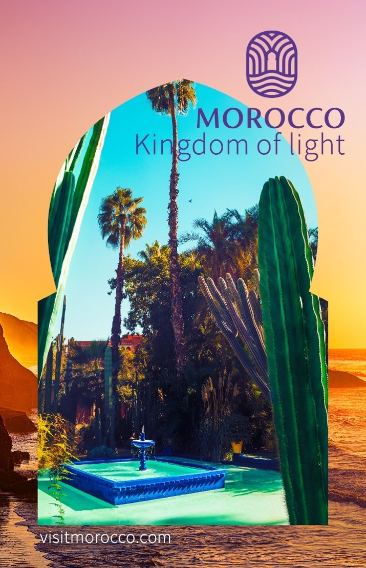 光之王国!摩洛哥启用全新的国家旅游品牌 LOGO